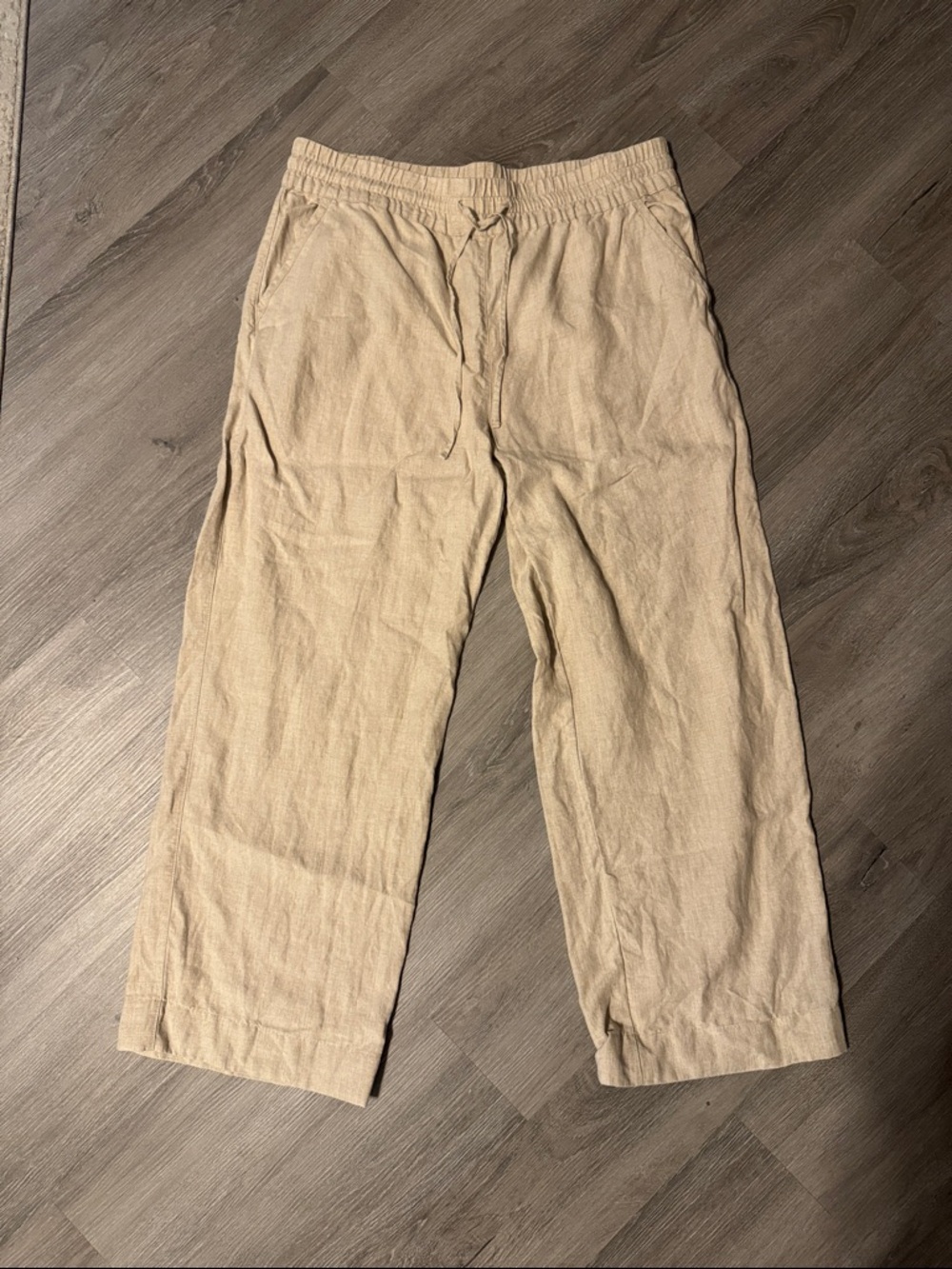Tommy Bahama Two Palms Linen Pants High Waist Wide Leg